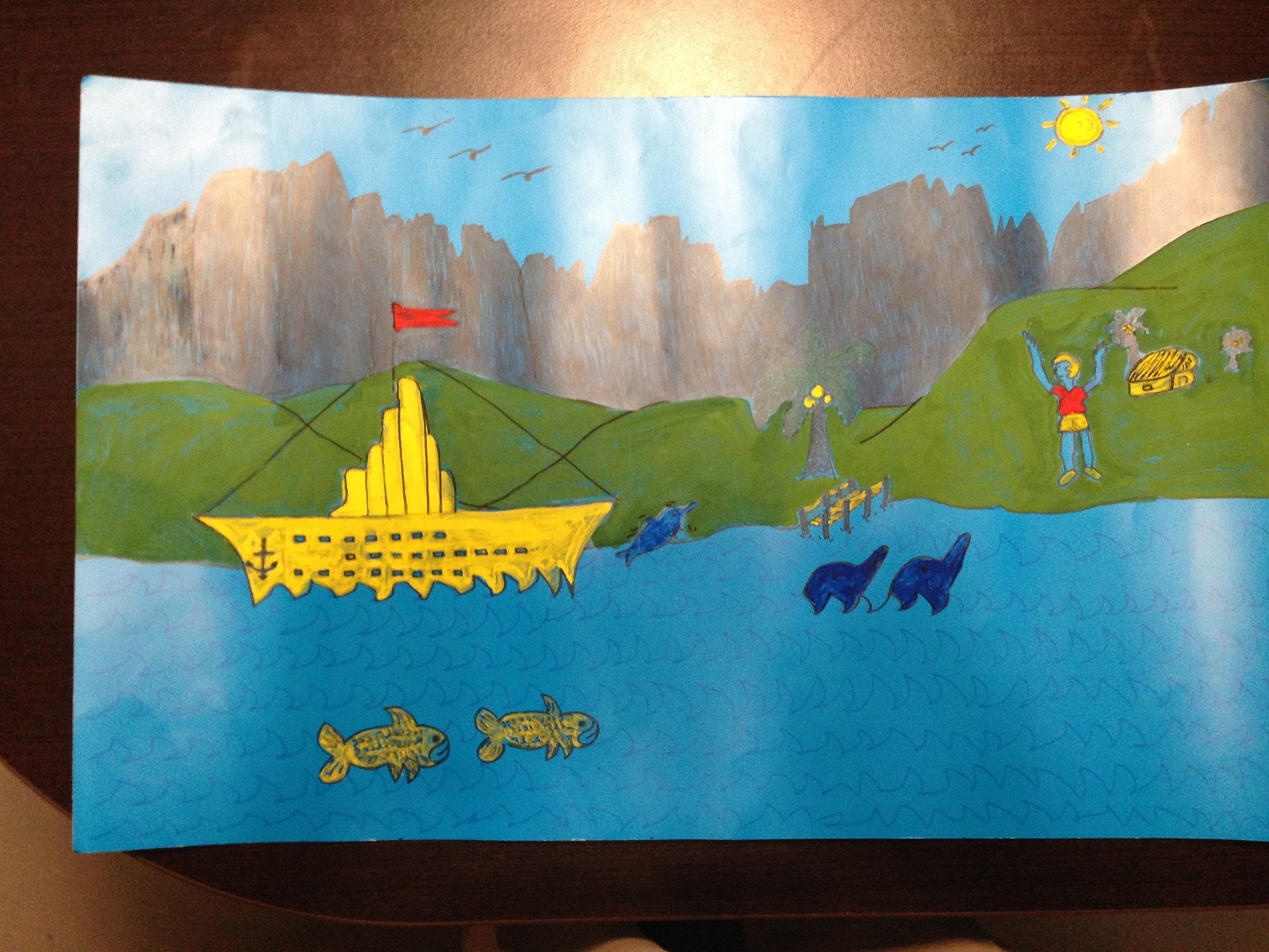 3 dibujos de niños Chihuahuenses participaran en el concurso nacional “El  niño y la mar” - Segundo a Segundo - Noticias de una nueva Generación -  Caleb Ordoñez - Director