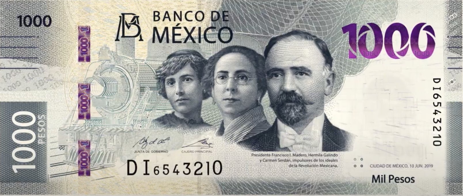 Conoce el nuevo billete de mil pesos mexicanos Segundo a Segundo