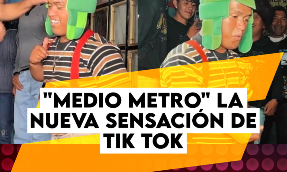 Video: El “Medio Metro”. Conoce A La Nueva Sensación De Tik Tok ...