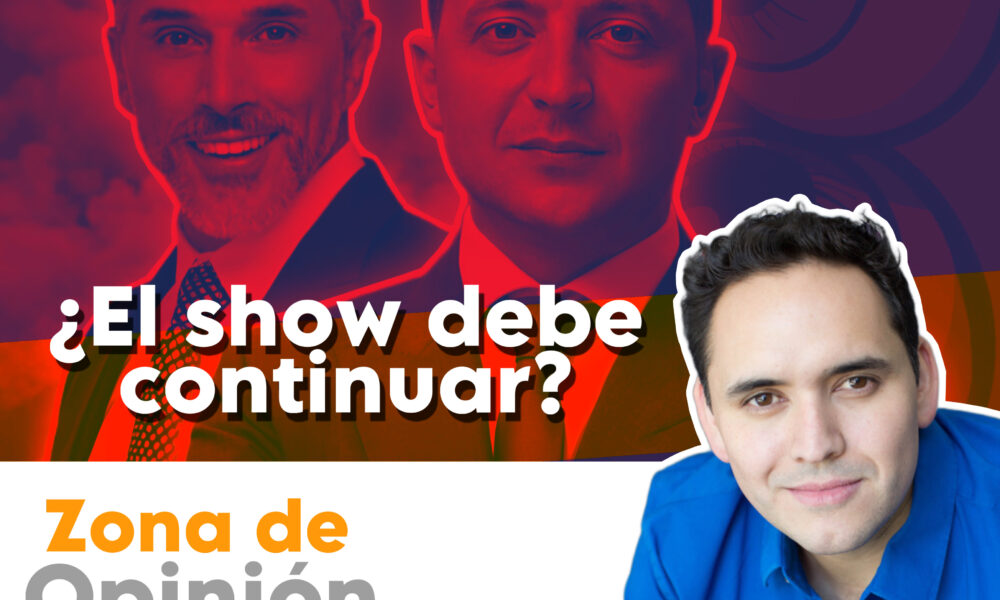 El show debe continuar. Caleb Ordoñez