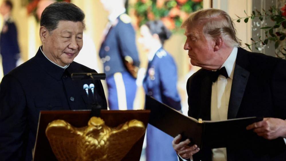 Xi Jinping y Donald Trump se reúnen, pero no todo sale como esperaba