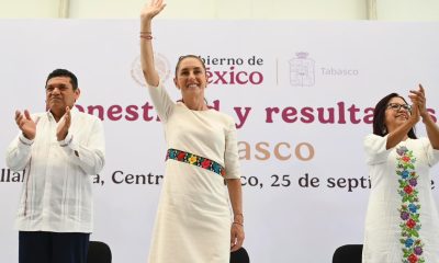 Sheinbaum anuncia inversión de más de 50 mil mdp para Tabasco