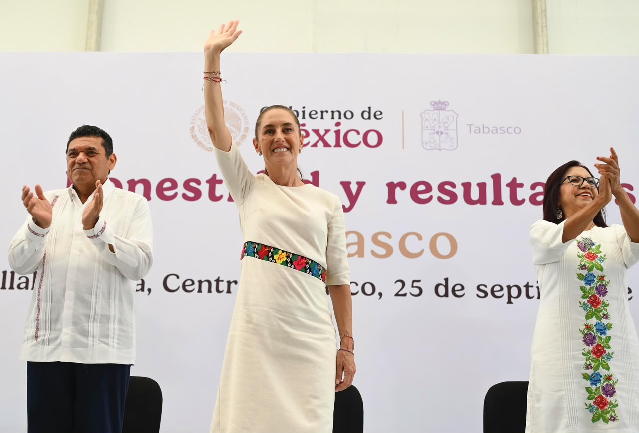 Sheinbaum anuncia inversión de más de 50 mil mdp para Tabasco