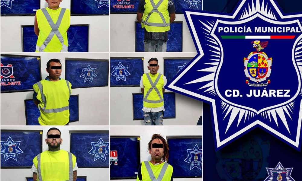 Detienen a seis personas con órdenes de aprehensión vigentes