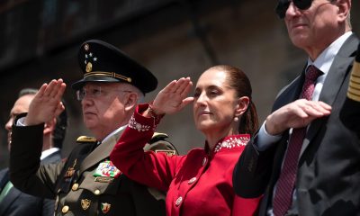 Sheinbaum lidera desfile cívico-militar por el 216 Aniversario de la Independencia