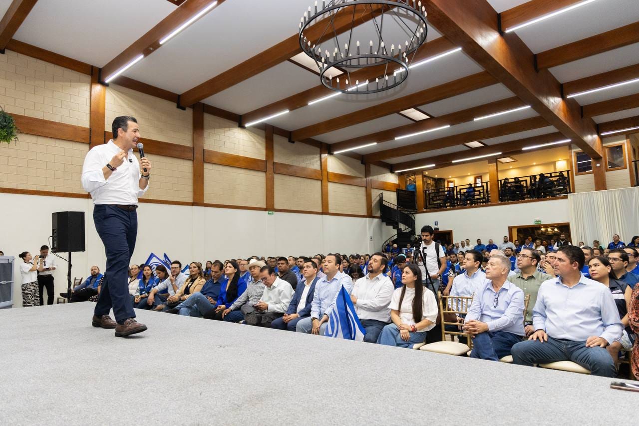 Marco Bonilla llama a panistas de Delicias a fortalecer trabajo territorial