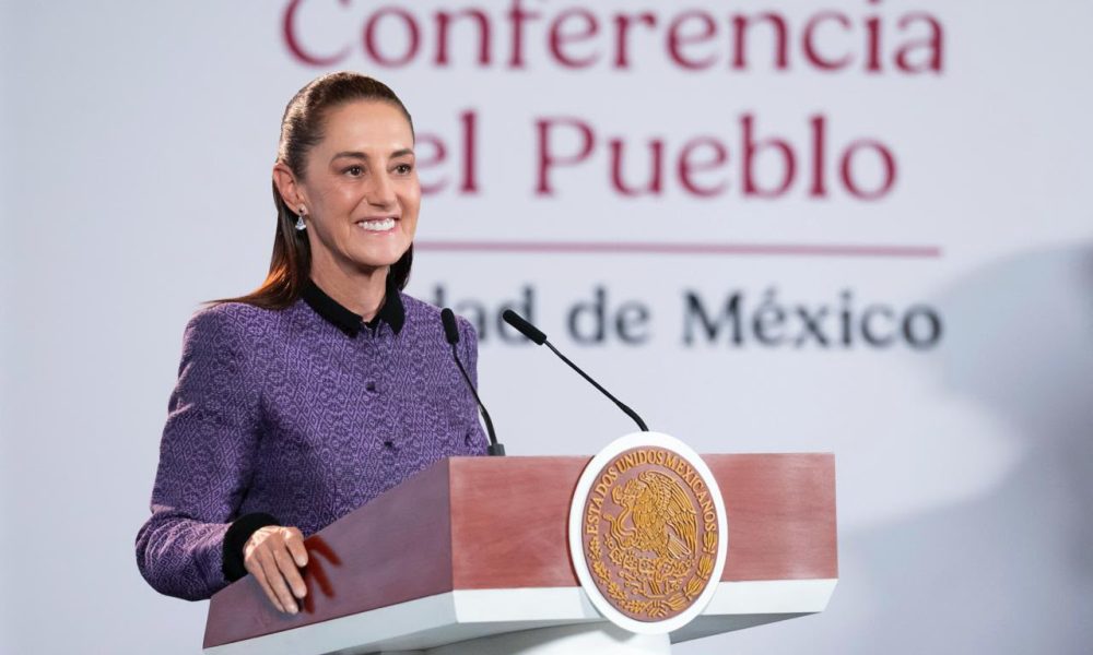 Sheinbaum informa sobre aumento de acceso al agua entubada en México