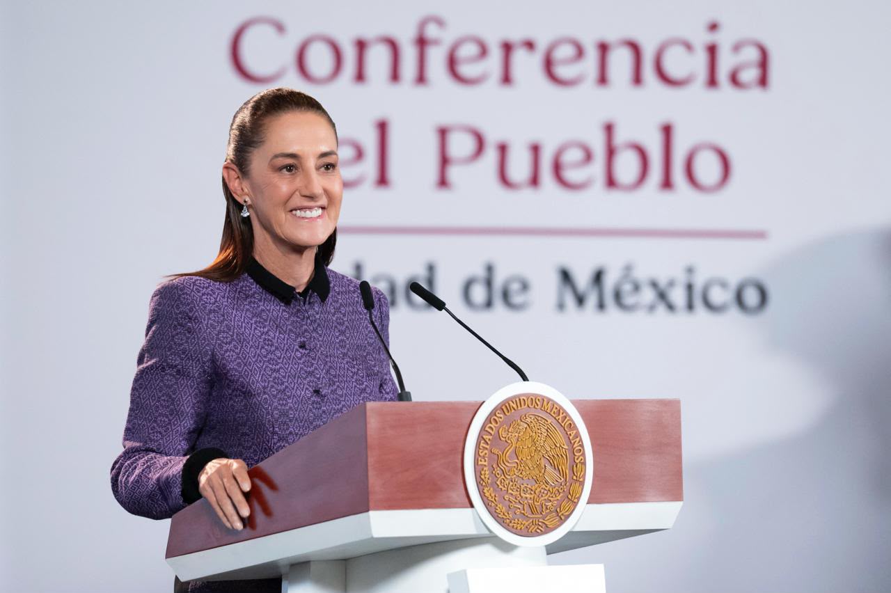 Sheinbaum informa sobre aumento de acceso al agua entubada en México