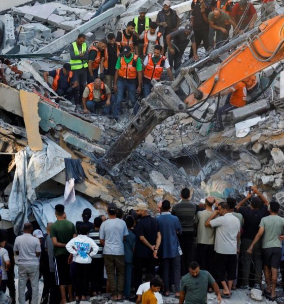 Al menos 12 muertos tras el colapso de edificio en Gaza