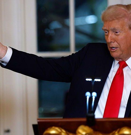 Avanzan los planes de Trump para construir un enorme arco triunfal