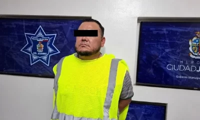 Detienen a hombre por violencia familiar, se encontraba armado