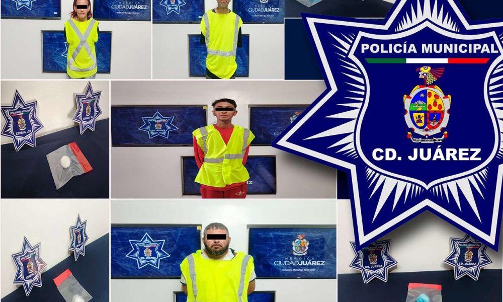 Detienen a 4 narcomenudistas