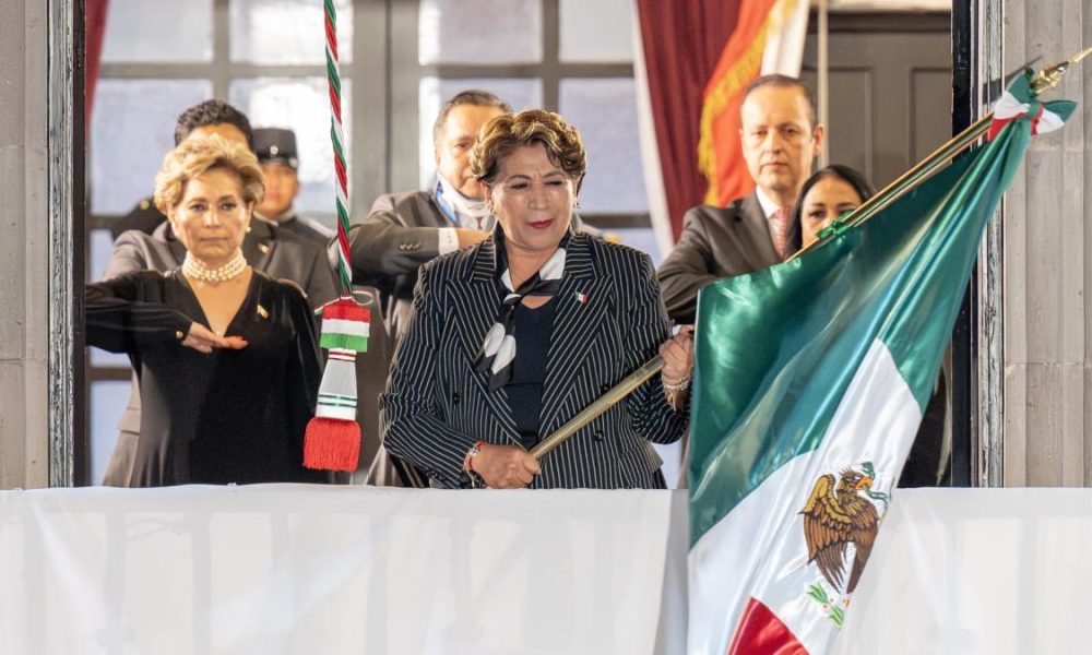 Delfina Gómez destaca legado de pueblos indígenas en ceremonia de Independencia