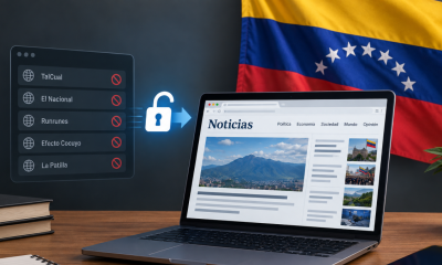 Venezuela desbloquea portales de noticias censurados por años