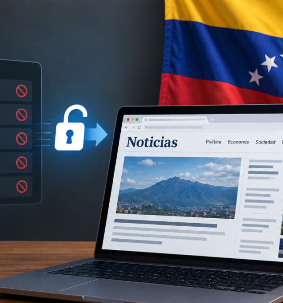Venezuela desbloquea portales de noticias censurados por años