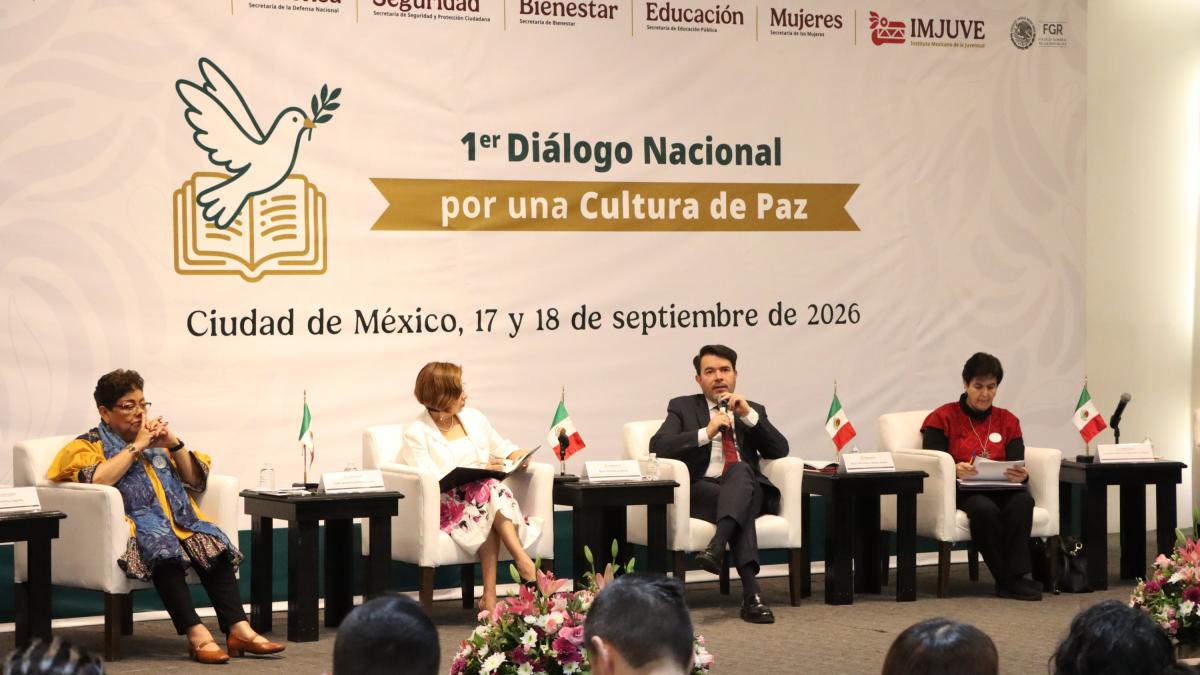 Gobernación impulsa cultura de paz con diálogo nacional