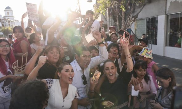 Claudia Sheinbaum destaca logros en Baja California