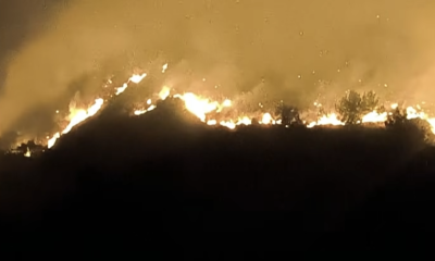 Incendio forestal amenaza a Villa de Leyva, importante destino turístico colombiano