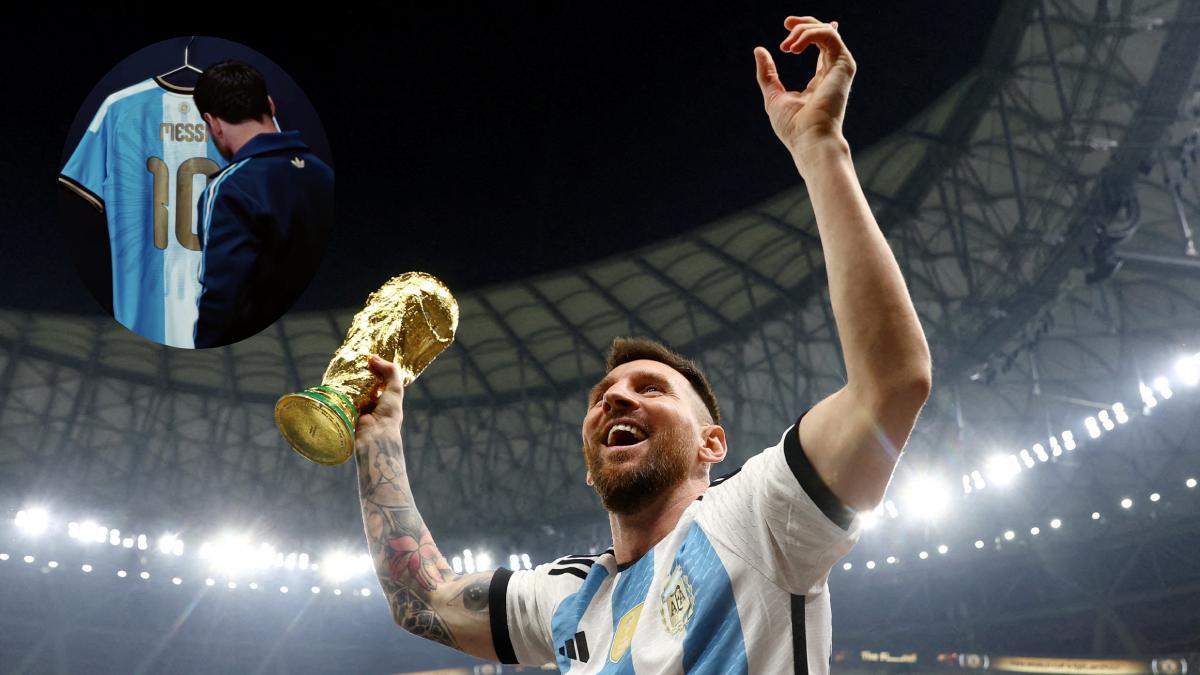 La despedida de Messi con Argentina: detalles de su última camiseta