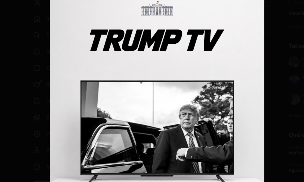 Trump lanza su plataforma de streaming ‘Trump TV’ para controlar la narrativa