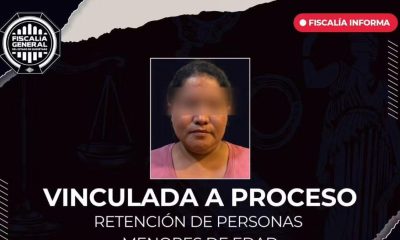 Mujer procesada por retener a sus tres hijos en una cueva