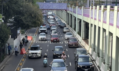 Congestión vehicular aumenta en Día Mundial sin Auto en CDMX