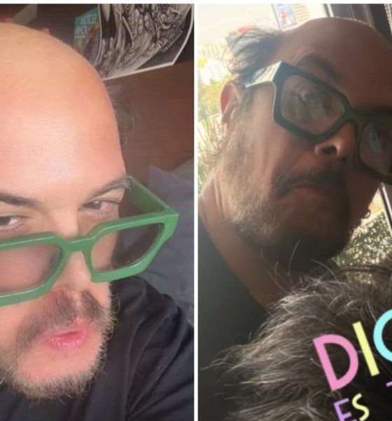 Aleks Syntek sorprende al publicar foto sin cabello