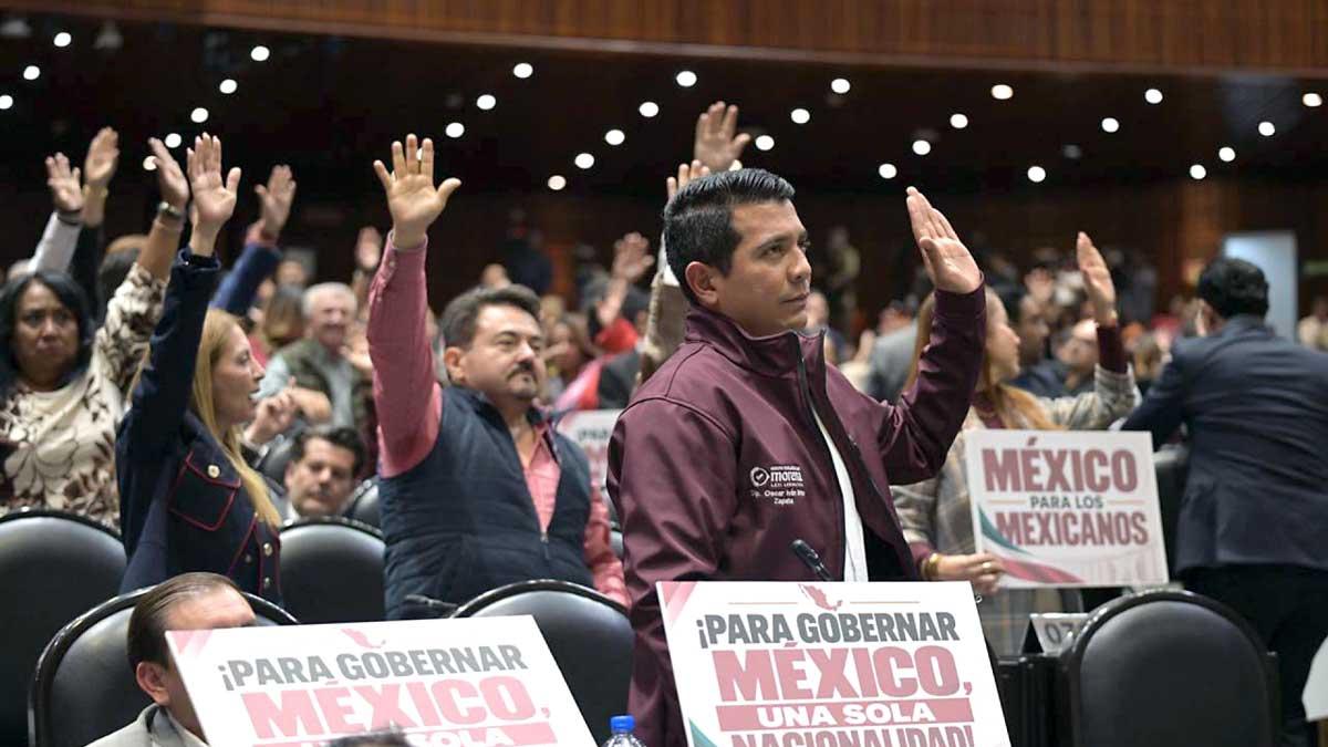 Diputados aprueban reforma sobre candidatos con doble nacionalidad