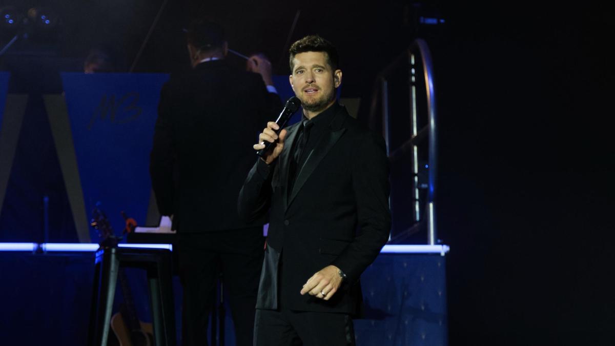 Michael Bublé deslumbró en la inauguración del Coliseo GNP Seguros
