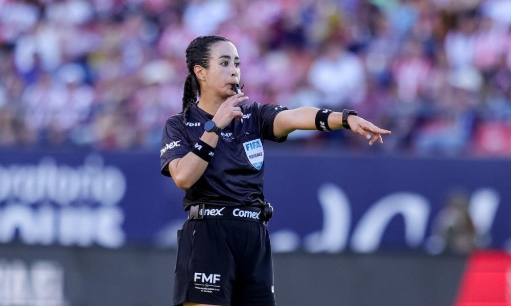 Katia Itzel García será árbitra en Cruz Azul vs. Toluca