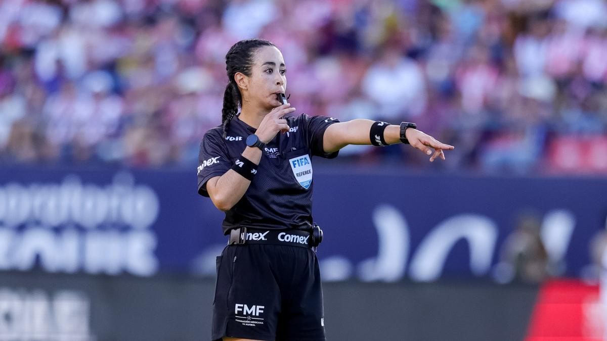 Katia Itzel García será árbitra en Cruz Azul vs. Toluca