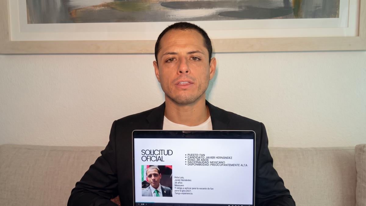 Chicharito se postula como fan número 1 de Luis Miguel en video viral