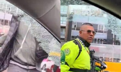 Percance vial en avenida Revolución causa daños a camioneta
