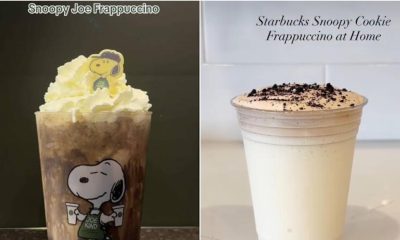 Receta del Snoopy Frappuccino estilo Starbucks