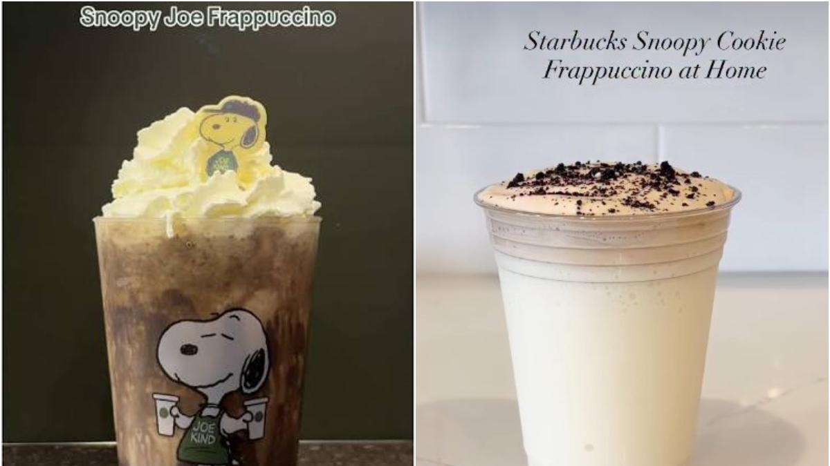 Receta del Snoopy Frappuccino estilo Starbucks