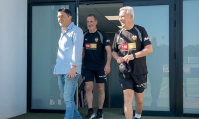 Javier Aguirre inicia su etapa en Valencia con primer entrenamiento