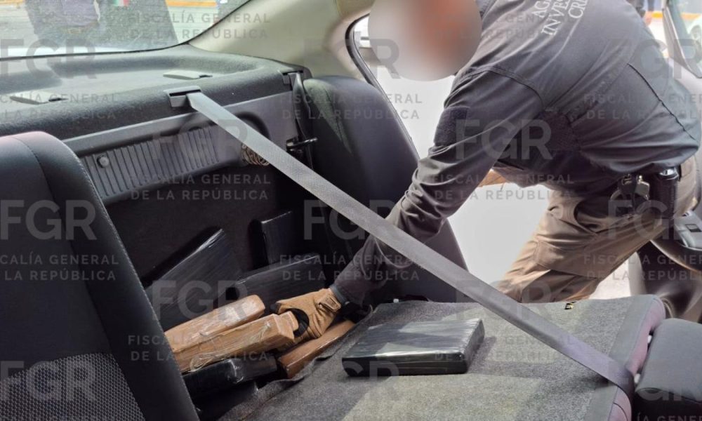 Detienen a mujer con 39 kilos de cocaína en Nuevo León
