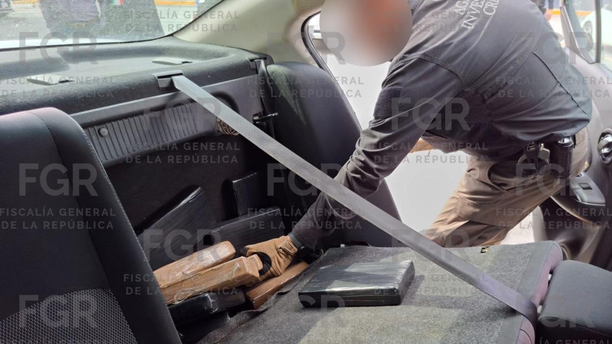 Detienen a mujer con 39 kilos de cocaína en Nuevo León
