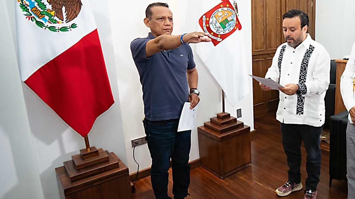 Francisco Vásquez designado comisionado en Juchitán tras desaparición del Ayuntamiento