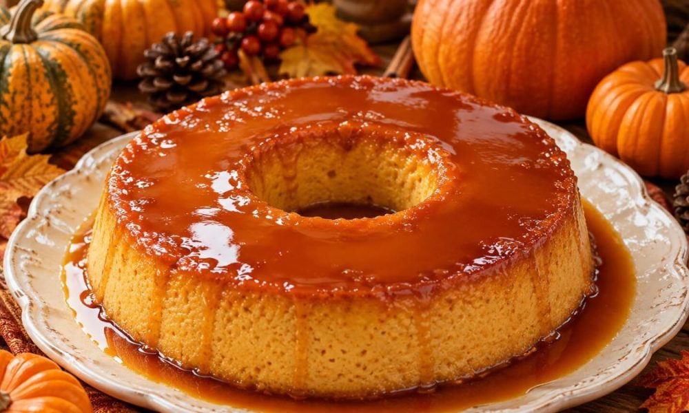 Receta de flan de calabaza para recibir el otoño