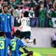 Gilberto Mora celebra su primer gol con el Tri en Baltimore