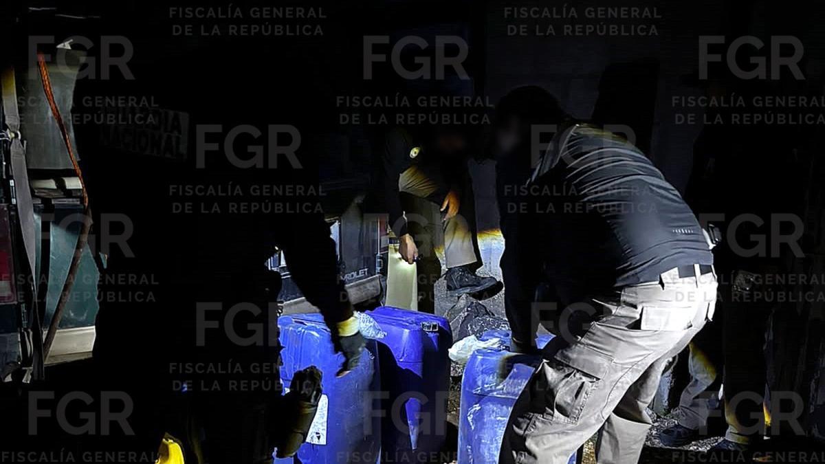 Aseguran más de 7 mil litros de combustible en Tlahuelilpan