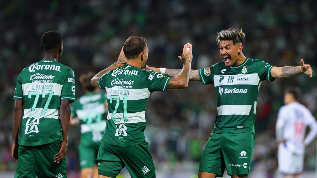 Santos logra racha positiva en Liga MX tras inicio complicado