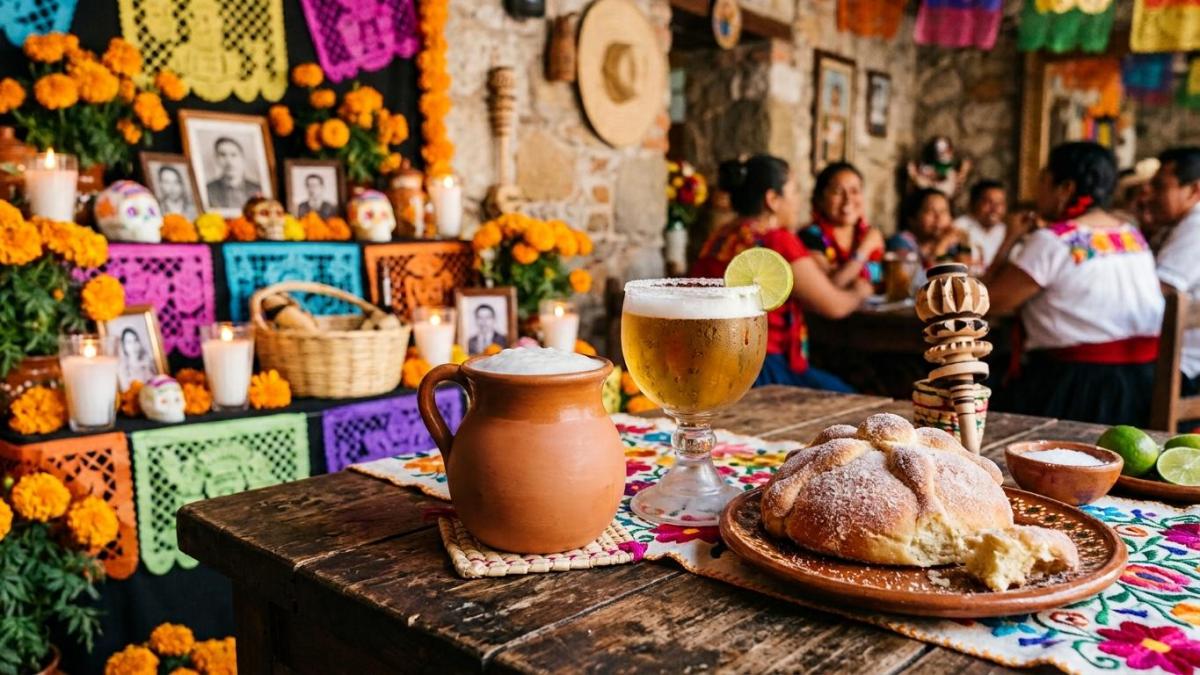 Tianguis de Pulque y Cerveza celebra Día de Muertos en CDMX