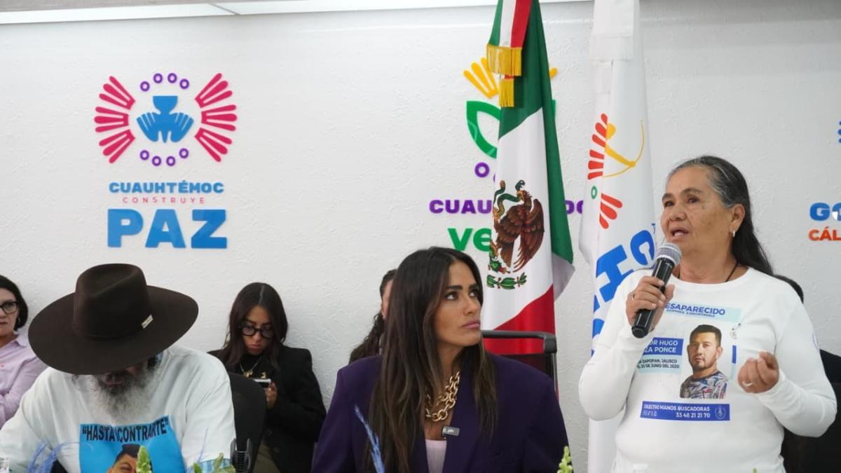 Alcaldía de Cuauhtémoc establece unidad de atención para madres buscadoras