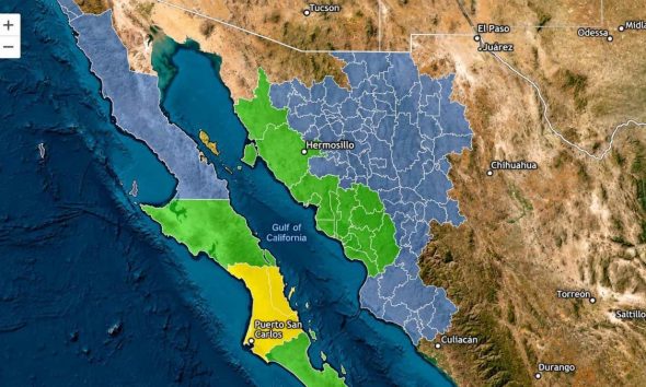Sonora suspende clases en 72 municipios por huracán Polo
