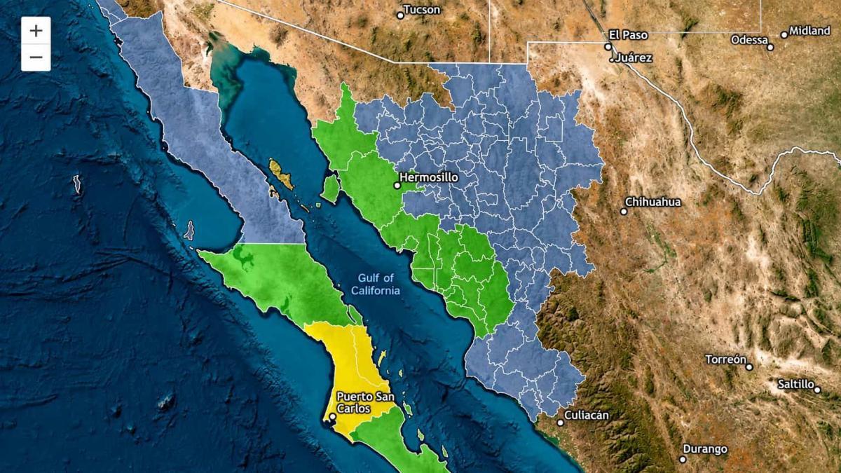 Sonora suspende clases en 72 municipios por huracán Polo