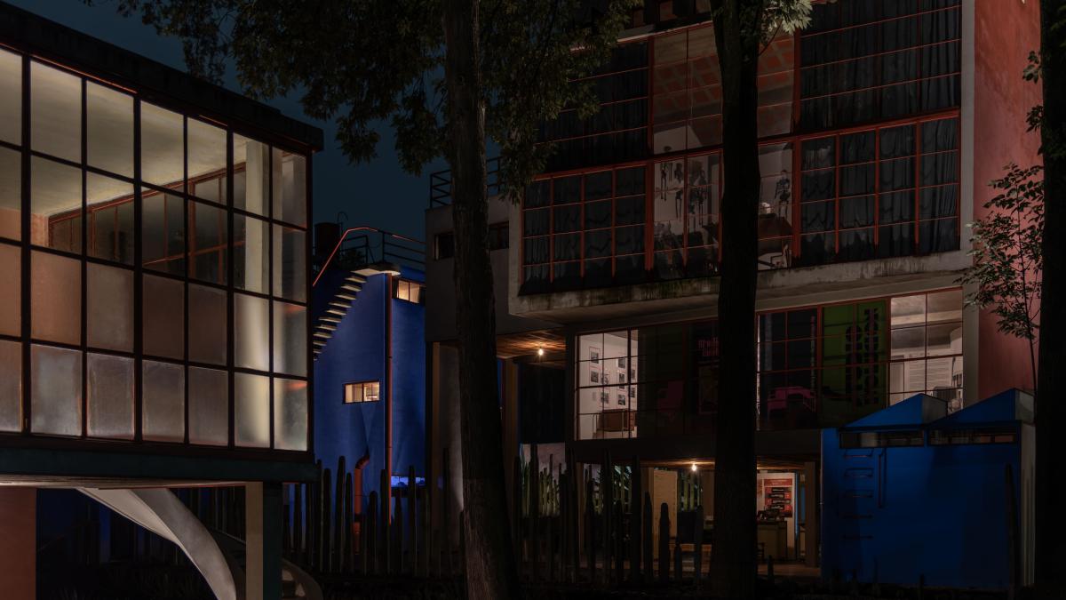 Recorridos nocturnos gratis en Casa Estudio de Frida Kahlo y Diego Rivera