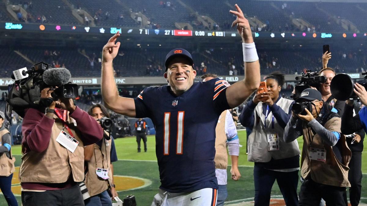 Case Keenum brilla en regreso y Bears vencen a Eagles