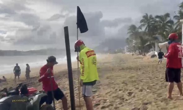 Cierran playas y puerto de Manzanillo por tormenta tropical ‘Rachel’